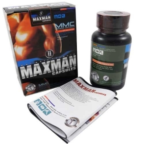 Maxman II Penis Enlargement/Hard Rock Erection Natural Dietary Supplement